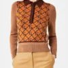 Brown Taylor Swift Gucci Sweater