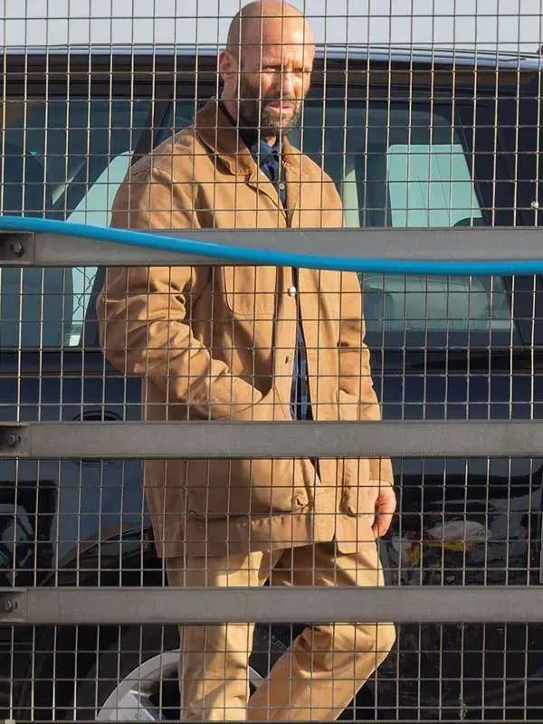 Jason Statham The Beekeeper Brown Jacket