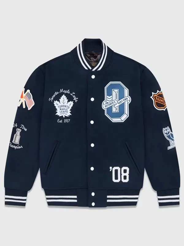 OVO Toronto Maple Leafs Varsity Jacket