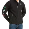 Unisex Ariat Black Softshell Mexico Jacket