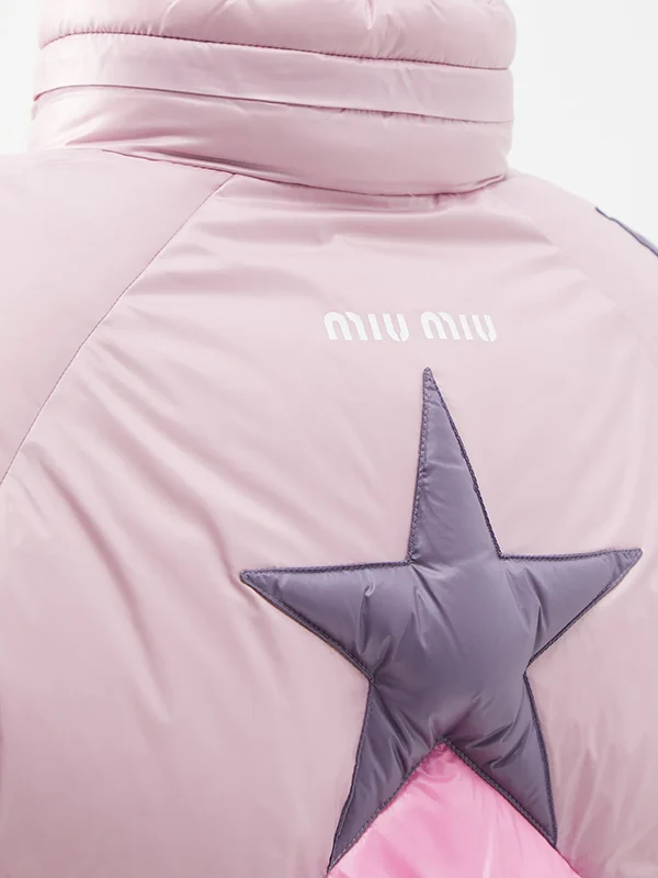 Miu miu discount star puffer jacket