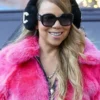 Mariah Carey Chanel Fur Jacket