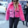 Mariah Carey Chanel Fur Jacket