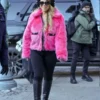 Mariah Carey Chanel Fur Jacket