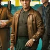 Pedro Alonso Berlin Tv Series Berlin Brown Leather Jacket