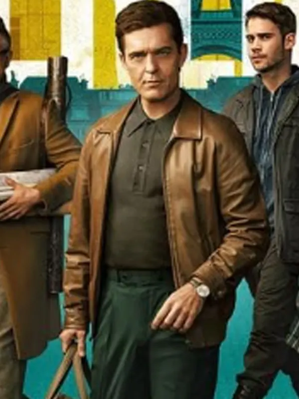 Pedro Alonso Berlin Tv Series Berlin Brown Leather Jacket