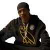 Snoop Dogg OVO x Steelers Black Owl Hoodie