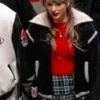 Taylor Swift NYC Grizzly Guest In Residence Black Bomber Jacket