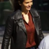 Nina Dobrev The Bricklayer Biker Jacket