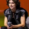 Timothee Chalamet Leather Vest