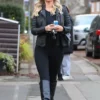 Christine McGuinness Boda Skins Black Leather Jacket