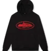 Corteiz Black Red Hoodie