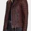 Maya Lopez Echo 2024 Leather Motorcycle Jacket