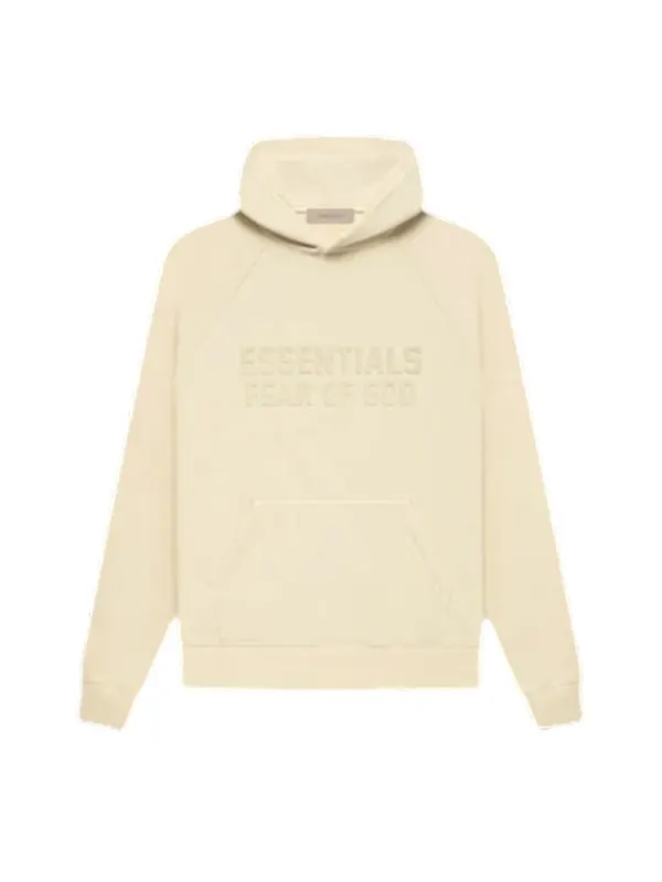 Beige Essentials Hoodie