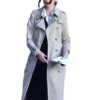 Fool Me Once S01 Maya Stern Cotton Trench Coat