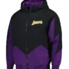 Los Angeles Lakers Quilted Raglan Zip-Up Hoodie