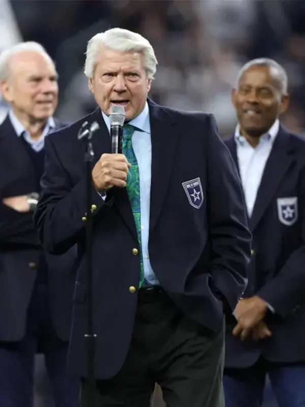 Dallas Cowboys Ring Of Honor Coach Jimmy Johnson Blazer