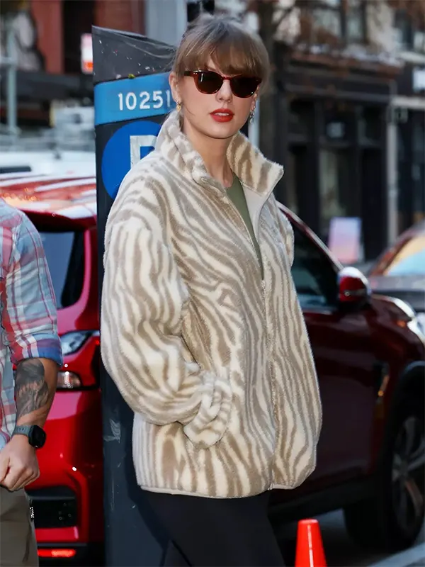 Taylor Swift Adidas Animal Print Jacket