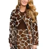 Blake Lively Michael Kors Giraffe Print Brown Suit - Recreation