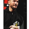 CM Punk GTS Best In The World Zip-Up Black Hoodie