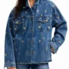 Women Daisy Denim Jacket 