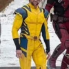 Deadpool 3 Hugh Jackman Wolverine Costume Yellow Jacket