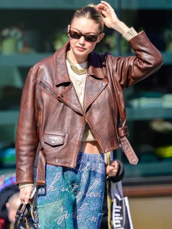 Gigi Hadid Joana Biker Jacket