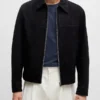 Hugo Boss Black Suede Jacket