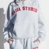 Kaiia Studio Grey Pullover Hoodie