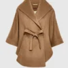 Sentaler Camel Cape Coat