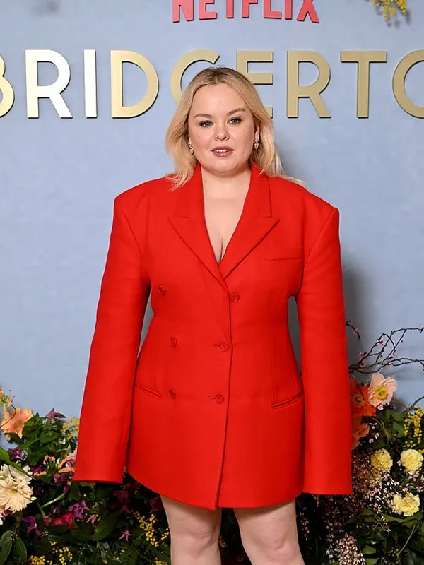 Nicola Coughlan Red Blazer