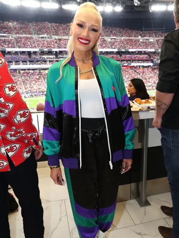 Gwen stefani shop bomber jacket