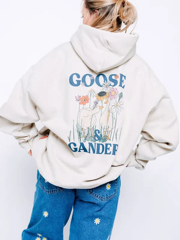 Trendy Goose And Gander Pullover Hoodie