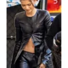 Zendaya Black Leather Jacket