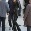 Zendaya The Attico SS24 Leather Jacket