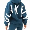 Blakely Isabel Oversized Blue Hoodie