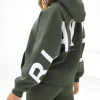 Blakely Isabel Oversized Green Hoodie