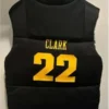 NCAA Iowa Kristin Juszczyk Caitlin Clark Puffer Vest