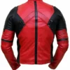 Deadpool Wade Wilson Distressed Biker Leather Jacket