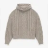 Fear Of God Essentials Cable Knit Hoodie