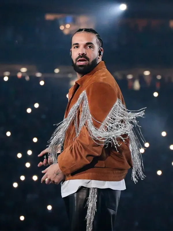 Houston Rodeo Drake Brown Fringe Suede Leather Jacket