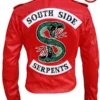 Jughead Jones Black Leather Riverdale South Side Serpents Jacket