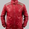 Michael Jackson Beat It Red Leather Jacket