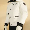 OVO Canada Goose Chilliwack White Bomber Owl Jacket