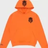 Chrome Hearts Vine Dagger Orange Hoodie