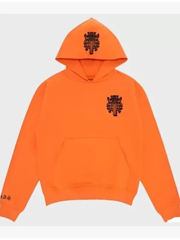 Chrome Hearts Vine Dagger Orange Hoodie