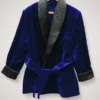 Roselli Smoking Jacket Blue