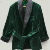 Roselli Smoking Jacket Green