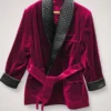 Roselli Smoking Jacket Pink