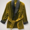 Roselli Smoking Jacket Yellow